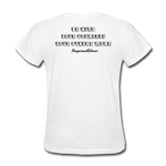 OSTOMATE WARRIOR (Women's T-Shirt) - white