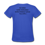OSTOMATE WARRIOR (Women's T-Shirt) - royal blue