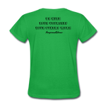 OSTOMATE WARRIOR (Women's T-Shirt) - bright green