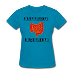 OSTOMATE WARRIOR (Women's T-Shirt) - turquoise
