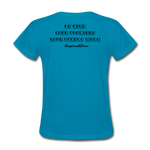 OSTOMATE WARRIOR (Women's T-Shirt) - turquoise
