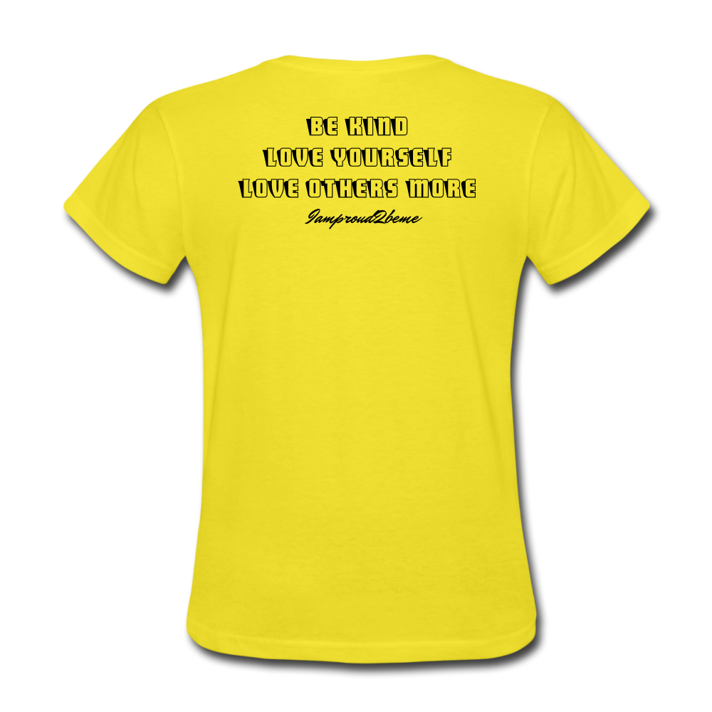 OSTOMATE WARRIOR (Women's T-Shirt) - yellow
