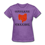 OSTOMATE WARRIOR (Women's T-Shirt) - purple heather