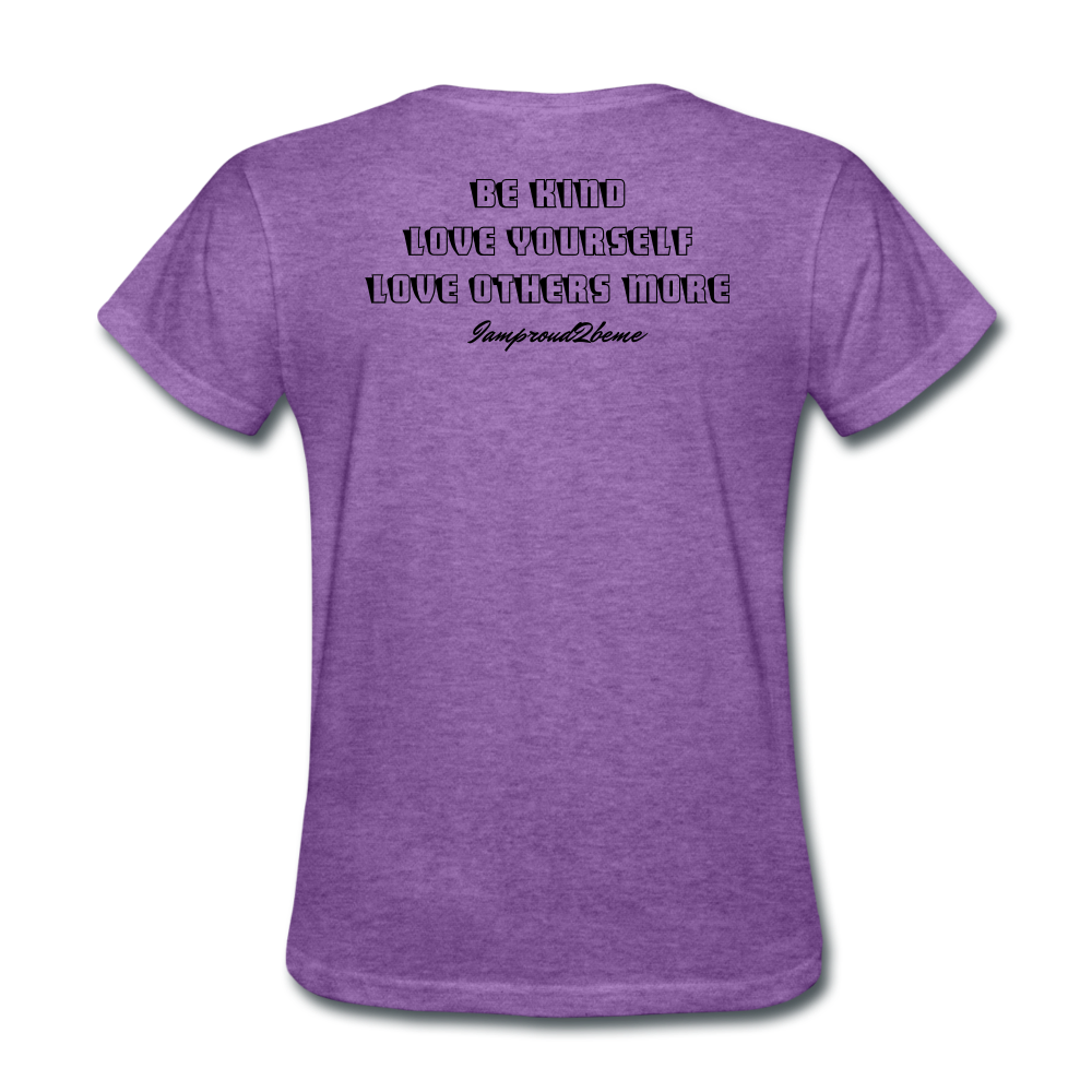 OSTOMATE WARRIOR (Women's T-Shirt) - purple heather