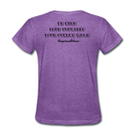 OSTOMATE WARRIOR (Women's T-Shirt) - purple heather