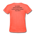OSTOMATE WARRIOR (Women's T-Shirt) - heather coral