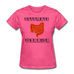OSTOMATE WARRIOR (Women's T-Shirt) - heather pink