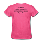 OSTOMATE WARRIOR (Women's T-Shirt) - heather pink