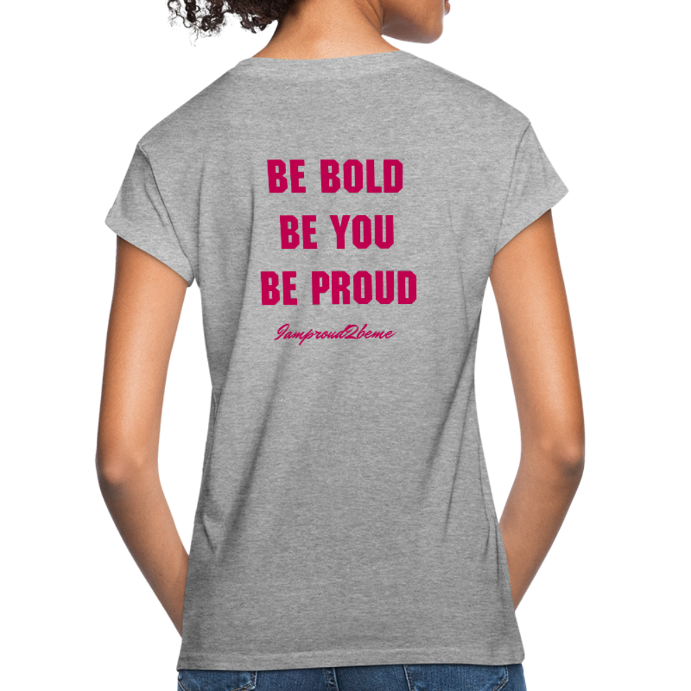 NO COLON STILL ROLLIN' (Women's Relaxed Fit T-Shirt) - heather gray