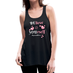 BElieve -n- YOUrself (Flowy Tank) - black