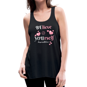BElieve -n- YOUrself (Flowy Tank) - black