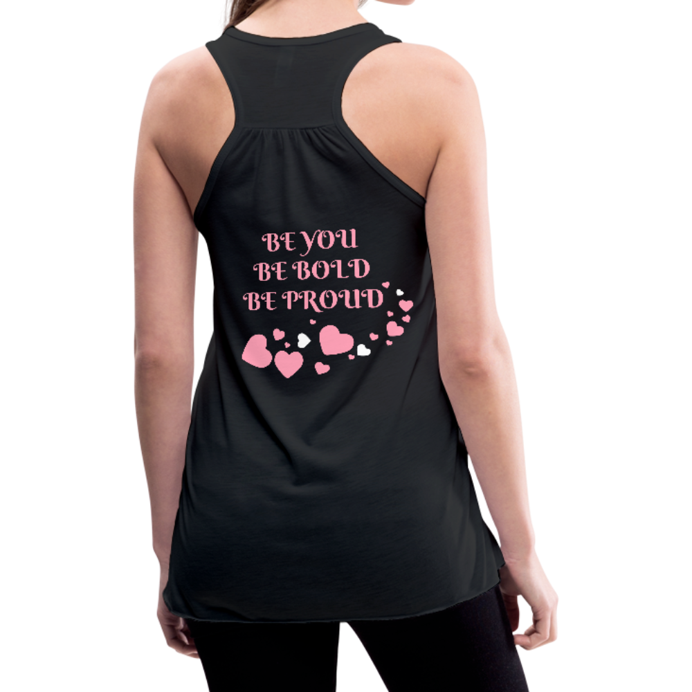 BElieve -n- YOUrself (Flowy Tank) - black