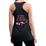 BElieve -n- YOUrself (Flowy Tank) - black