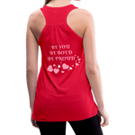 BElieve -n- YOUrself (Flowy Tank) - red