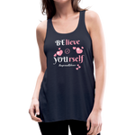 BElieve -n- YOUrself (Flowy Tank) - navy