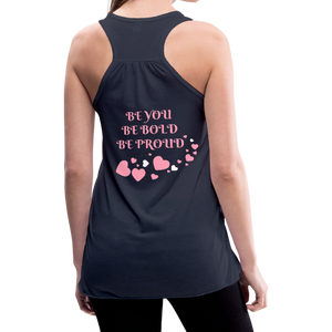 BElieve -n- YOUrself (Flowy Tank) - navy