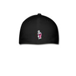 CRAZY GRAFITTI Baseball Cap (Adult) - black