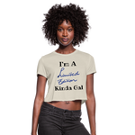 I'M A LIMITED EDITON (Crop Top T-Shirt) - dust