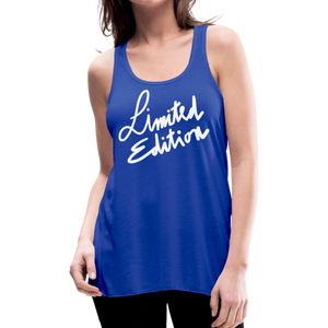 LIMITED EDITION Flowy Tank Top (Adult) - royal blue