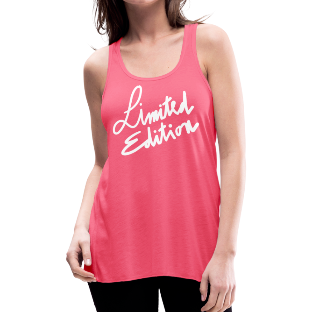 LIMITED EDITION Flowy Tank Top (Adult) - neon pink