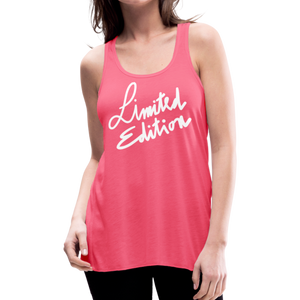 LIMITED EDITION Flowy Tank Top (Adult) - neon pink