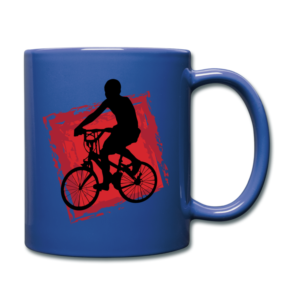 NO COLON STILL ROLLIN' Statement Mug - royal blue