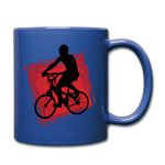NO COLON STILL ROLLIN' Statement Mug - royal blue