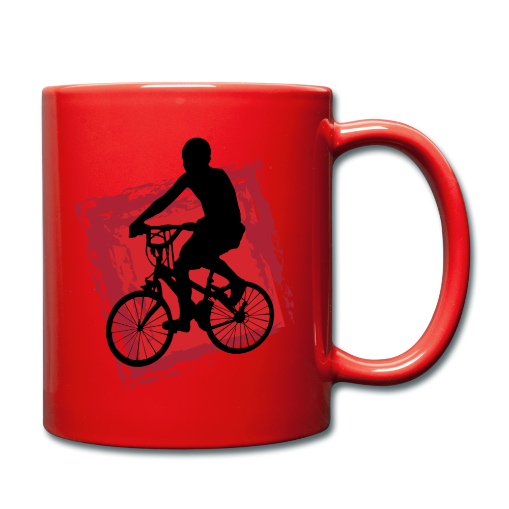 NO COLON STILL ROLLIN' Statement Mug - red