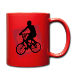NO COLON STILL ROLLIN' Statement Mug - red