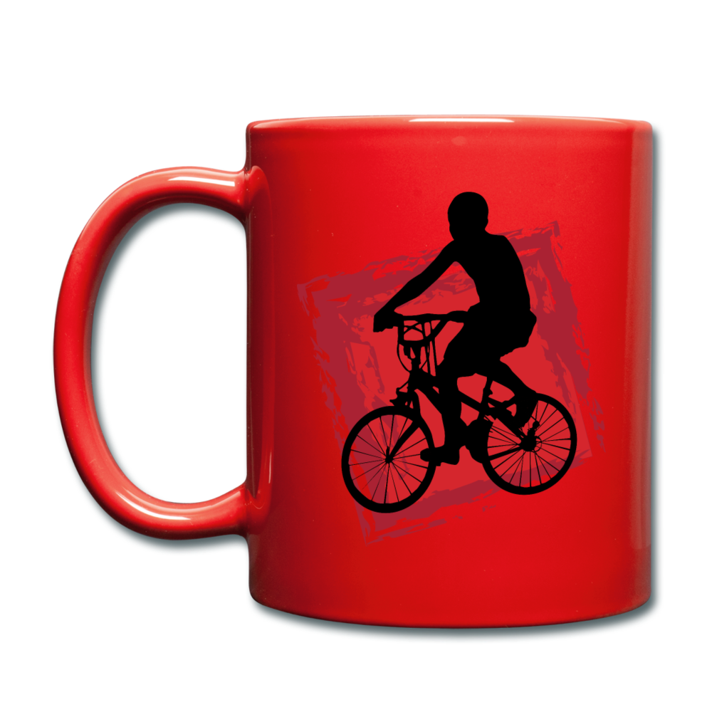 NO COLON STILL ROLLIN' Statement Mug - red