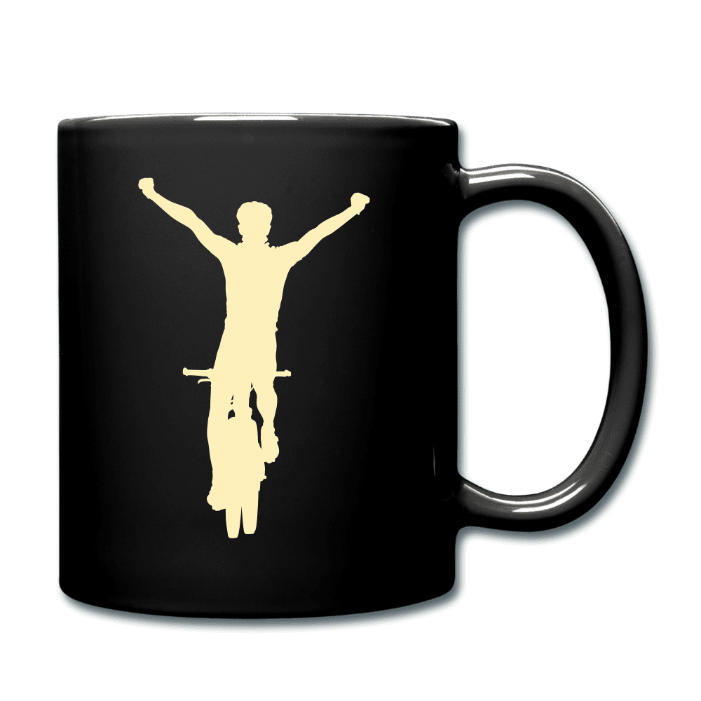 NO COLON STILL ROLLIN' Statement Mug - black