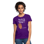 OSTOMY BAG Lady Bug Classic T-Shirt (Adult) - purple
