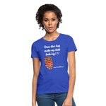 OSTOMY BAG Lady Bug Classic T-Shirt (Adult) - royal blue