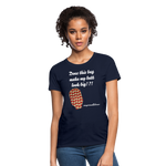 OSTOMY BAG Lady Bug Classic T-Shirt (Adult) - navy