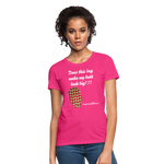 OSTOMY BAG Lady Bug Classic T-Shirt (Adult) - fuchsia