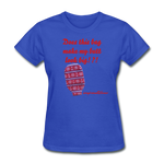 OSTOMY BAG Anchor & Wheel Classic T-Shirt (Adult) - royal blue