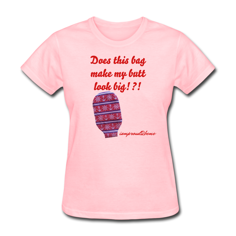 OSTOMY BAG Anchor & Wheel Classic T-Shirt (Adult) - pink