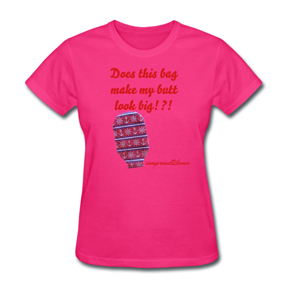 OSTOMY BAG Anchor & Wheel Classic T-Shirt (Adult) - fuchsia