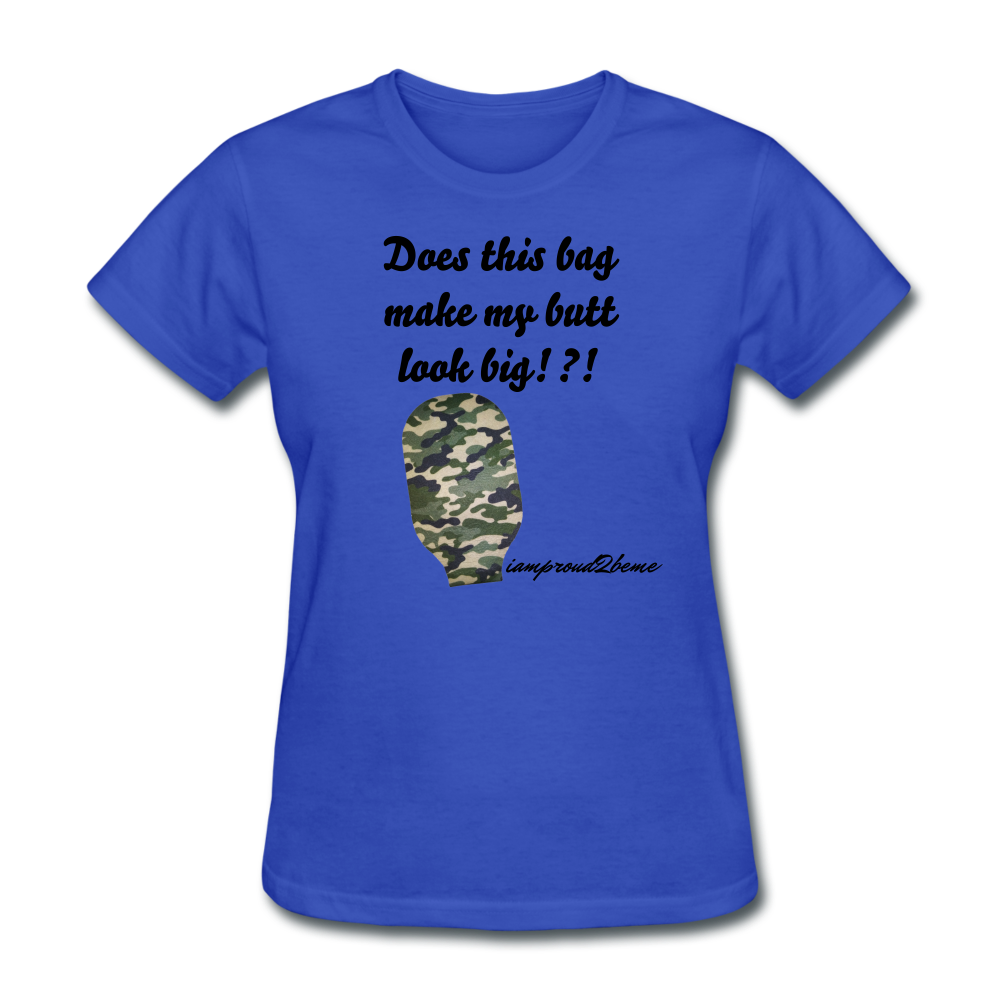 OSTOMY BAG Camouflage Classic T-Shirt (Adult) - royal blue