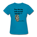 OSTOMY BAG Camouflage Classic T-Shirt (Adult) - turquoise