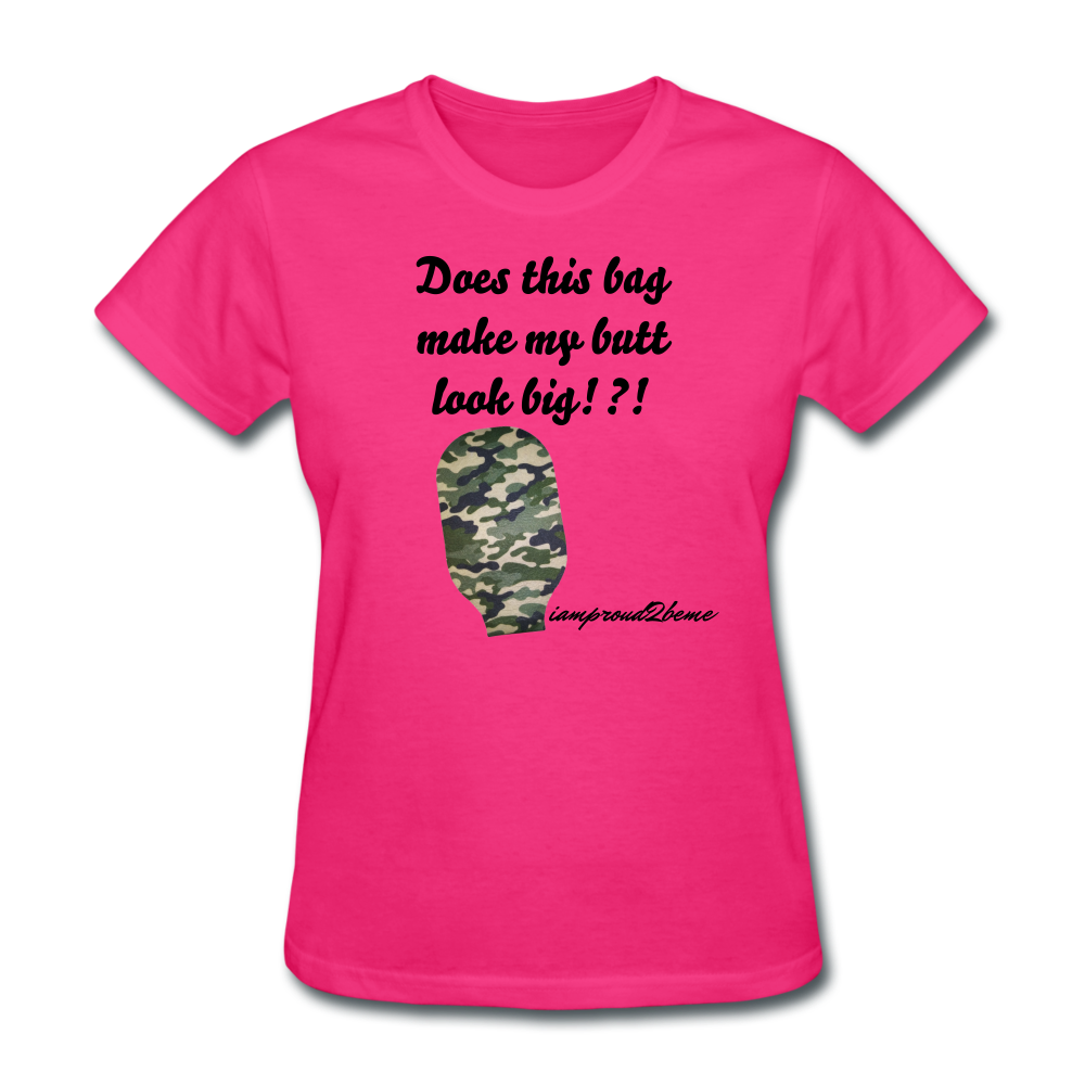 OSTOMY BAG Camouflage Classic T-Shirt (Adult) - fuchsia