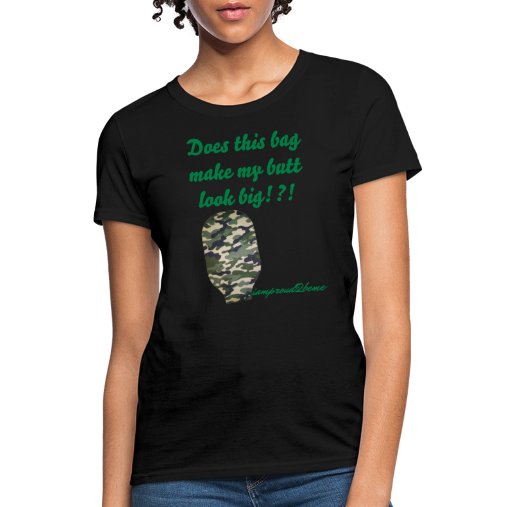 OSTOMY BAG Camouflage Classic T-Shirt (Adult) - black