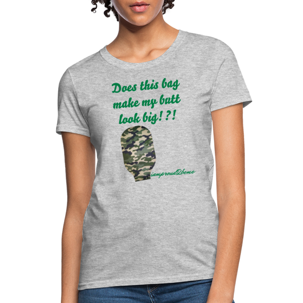 OSTOMY BAG Camouflage Classic T-Shirt (Adult) - heather gray