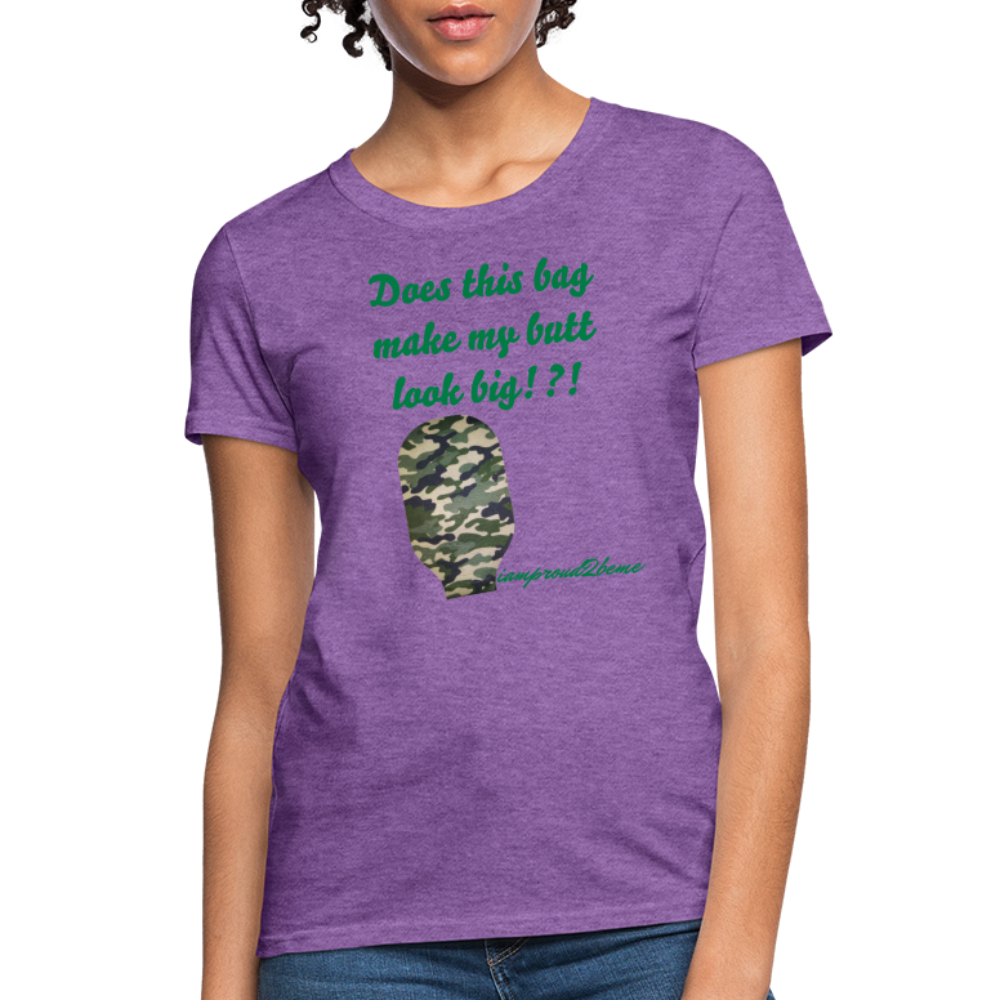 OSTOMY BAG Camouflage Classic T-Shirt (Adult) - purple heather