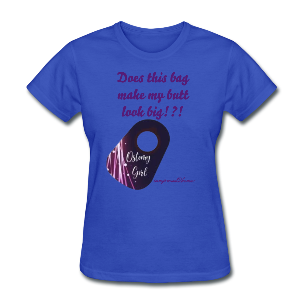 OSTOMY BAG GIRL Classic T-Shirt (Adult) - royal blue