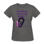 OSTOMY BAG GIRL Classic T-Shirt (Adult) - charcoal