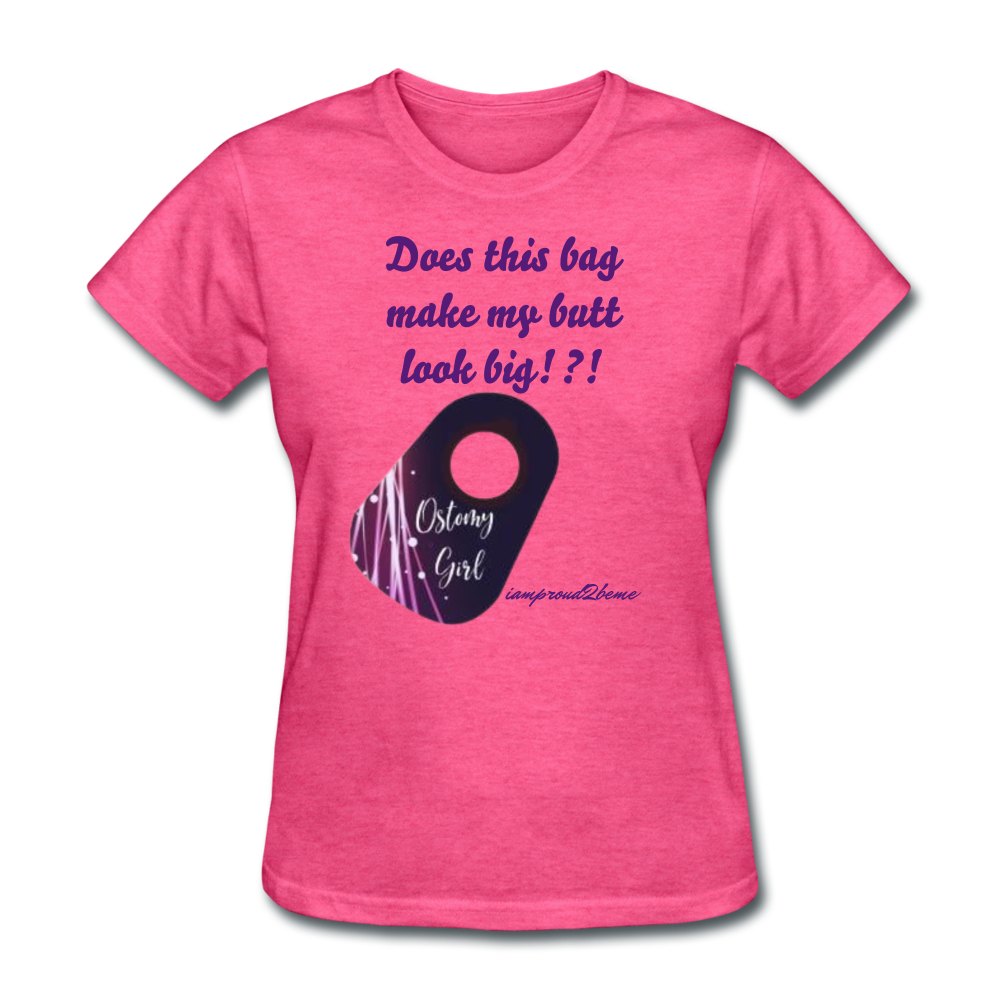 OSTOMY BAG GIRL Classic T-Shirt (Adult) - heather pink