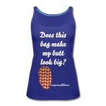 OSTOMY BAG Lady Bug Premium Tank Top (Adult) - royal blue