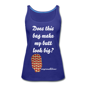 OSTOMY BAG Lady Bug Premium Tank Top (Adult) - royal blue