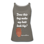 OSTOMY BAG Lady Bug Premium Tank Top (Adult) - asphalt gray